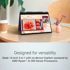 Dell 14 Plus 2 in 1 LDB04255 A376BLU PUS | Ryzen AI 5 340, 16GB, 512GB, AMD Radeon 840M Graphics, 14'' FHD+ Touch tình trạng new