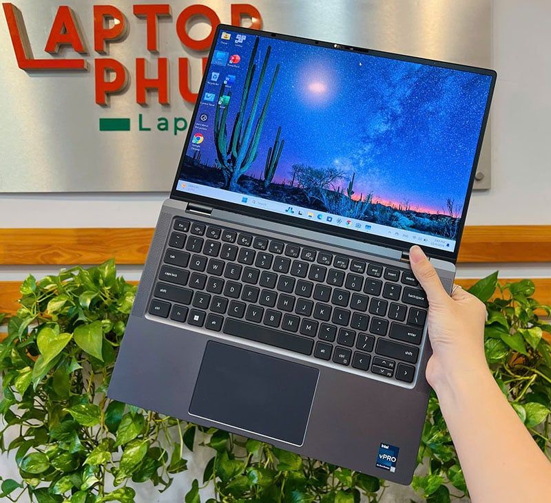 Dell Latitude 9430 CPU: Intel Core i7-1265U/Memory RAM 32Gb 5200 MHz/SSD Nvme PCIe NVMe 512GB Gen 4/Battery 3-cell, 59.6 WHr/LCD 14-inch FHD ,500 nitssRGB (100% FHD+) /WIN 11 Bản quyền/Linew
