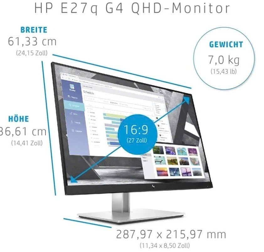 Màn Hình Hp E27Q G4 27 Inch Chuyên đồ họa