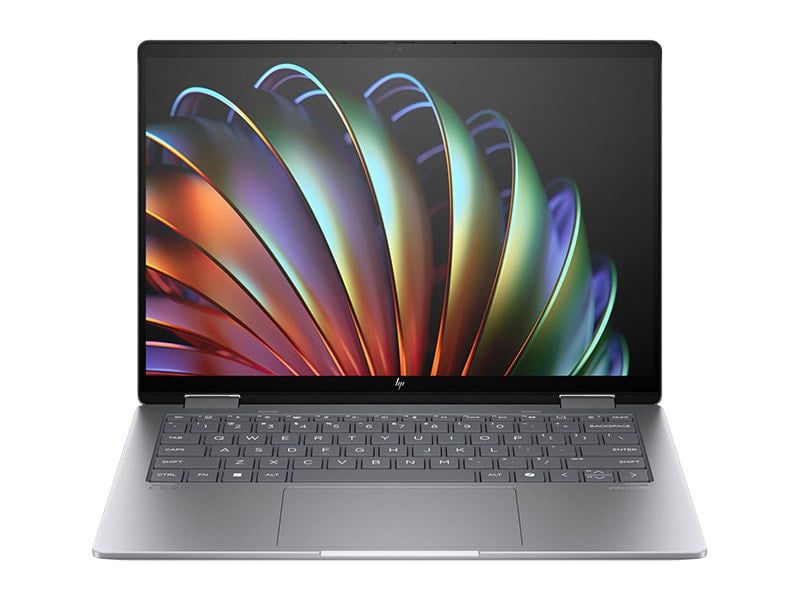Laptop HP Envy x360 14-fa0093AU AY8U3PA (R7 8840HS/ 32GB/ 512GB SSD/ 14 inch 2.8K Touch/ 120Hz/ Win 11/ Office/ Silver/ Vỏ nhôm/ Pen)
