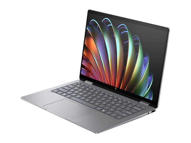 Laptop HP Envy x360 14-fa0093AU AY8U3PA (R7 8840HS/ 32GB/ 512GB SSD/ 14 inch 2.8K Touch/ 120Hz/ Win 11/ Office/ Silver/ Vỏ nhôm/ Pen)