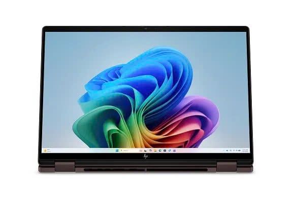 Laptop HP OmniBook X Flip 2in1 14-KC0013DX ( AMD AI5 430APU / RAM 16GB / SSD 512GB/ 14' 2K ( 1920x1200) OLED Touch / window 11 / nhôm / tím / ( model 2026)