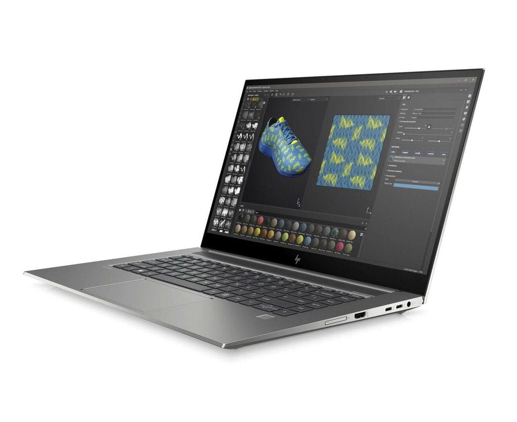 Laptop HP Zbook Studio 15 G7 Mobile Workstation/CPU Core i7-10850H/RAM 32GB/SSD 512GB 15.6 inch FHD/VGA Quadro T1000 4Gb/mầu bạc