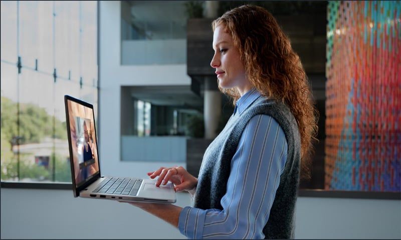 Dell Pro 14 Plus 2-in-1 - Ultra 7 256V vPro, Ram 16GB, SSD 1TB, FHD+ IPS Touch, Windows 11 Pro, Copilot AI Nhập Khẩu