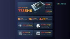 Lenovo Slim 7 Pro Ryzen 7 7735HS/ Ram 16gb/ SSD512gb/ Màn 14inch 2.5K touch 90hz / NVIDIA GeForce RTX 3050 6gb/ Pin 100%