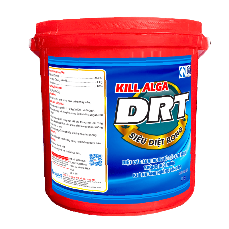  Combo xử lý rong trong ao tôm bằng ZDRT và Kill Alga DRT 