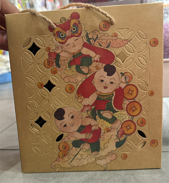  Túi giấy Kraft Đông Hồ size S 