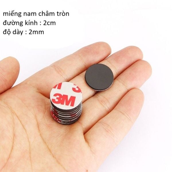  Miếng dán tròn 2 mặt 3M 