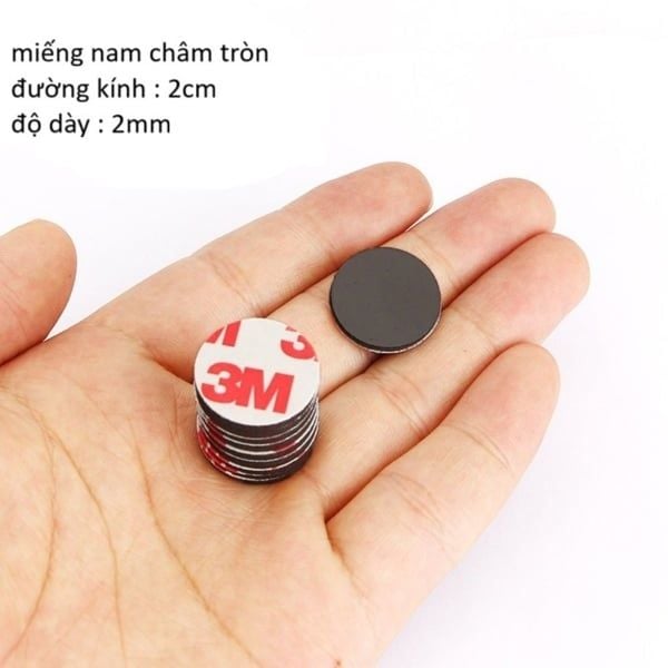  Miếng dán tròn 2 mặt 3M 