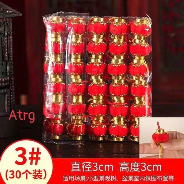 Set 30 Dây Treo Đèn Lồng Vải Nhung 3cm 