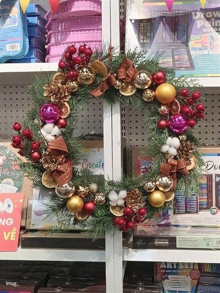  Vòng nguyệt quế trang trí 60cm M236 