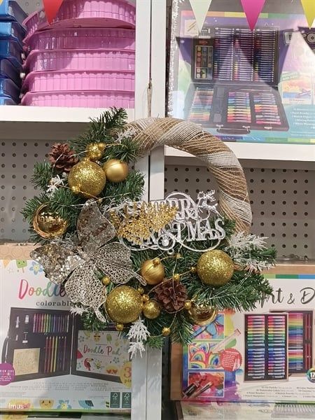  Vòng nguyệt quế trang trí 35cm M175 