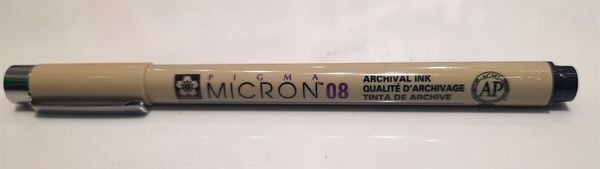  Bút kim vẽ kỹ thuật Pigma Micron 08 Màu Đen 