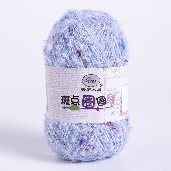  Len Xù Bông Phối Màu – Fancy Yarn 