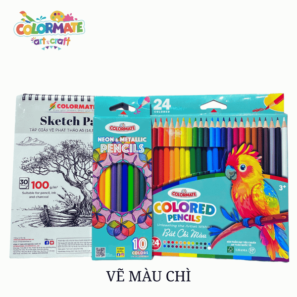  Combo VẼ MÀU CHÌ 