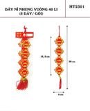  Dây treo nỉ nhung vuông 4 li 28cm 