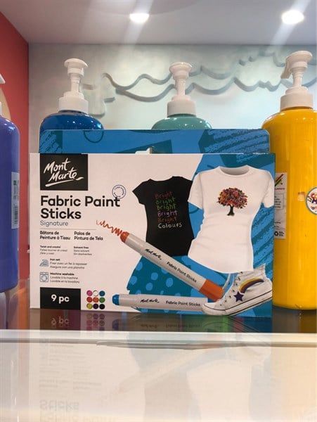  MM Fabric Paint Sticks 9pc 