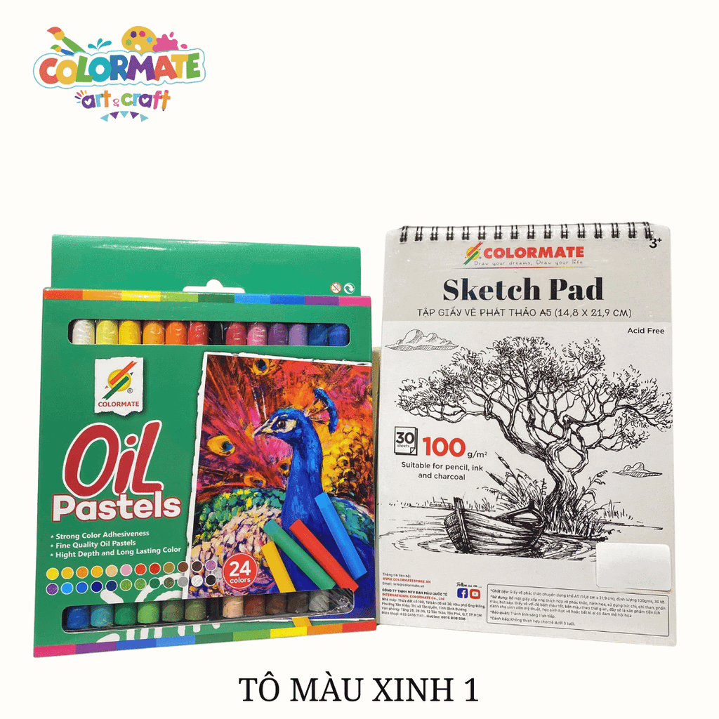  Combo TÔ MÀU XINH 1 