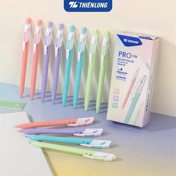  Bút Gel TL Butter - Xanh 