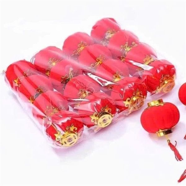  Set 16 Dây Treo Đèn Lồng Vải Nhung 8cm 