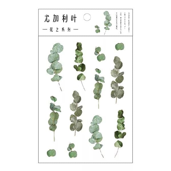  Sticker Hoa - Lá 