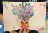  Thiệp 3D hoa 