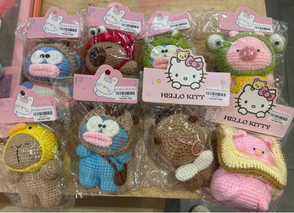  Gấu Bông Len Mẫu 02 