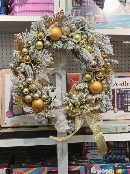  Vòng nguyệt quế trang trí 50cm M197 