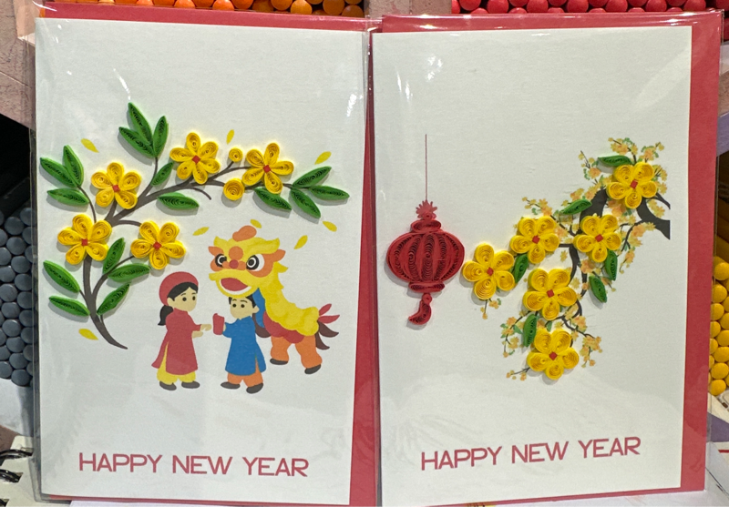  Thiệp Giấy Xoắn 