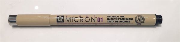  Bút kim vẽ kỹ thuật Pigma Micron 01 Màu Đen 