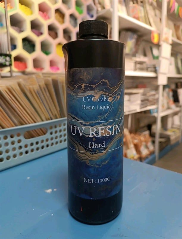  Keo UV Resin Hard - UV Curable Resin Liquid 1000ml 