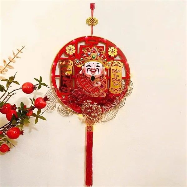  Liễn Treo Thần Tài Lắc Đầu 