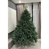  Cây thông trang trí PE xanh tán rộng 2.1m-PE2 