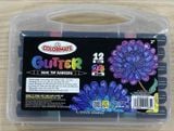  12 Bút lông 2 đầu Glitter Acrylic 