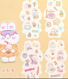  Sticker thỏ con 
