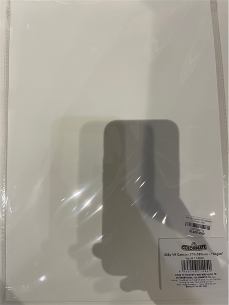  Giấy Vẽ Canson 270x390mm - 150gsm 