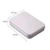  Hộp thiếc rỗng mini 11.5x8.5x2.2cm 