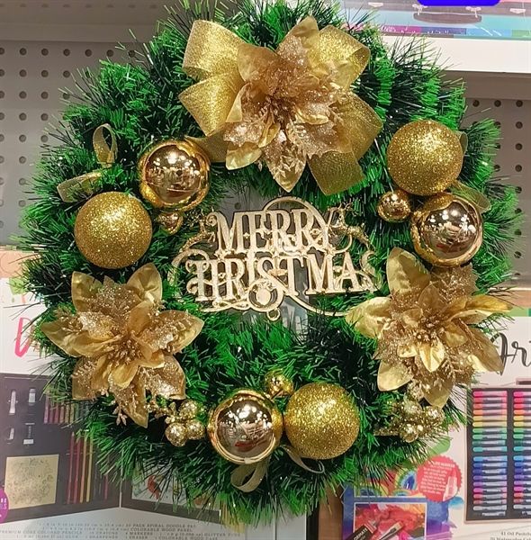  Vòng nguyệt quế trang trí 40cm M117 