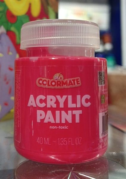  Chai màu vẽ Acrylic 40ml-Colormate 