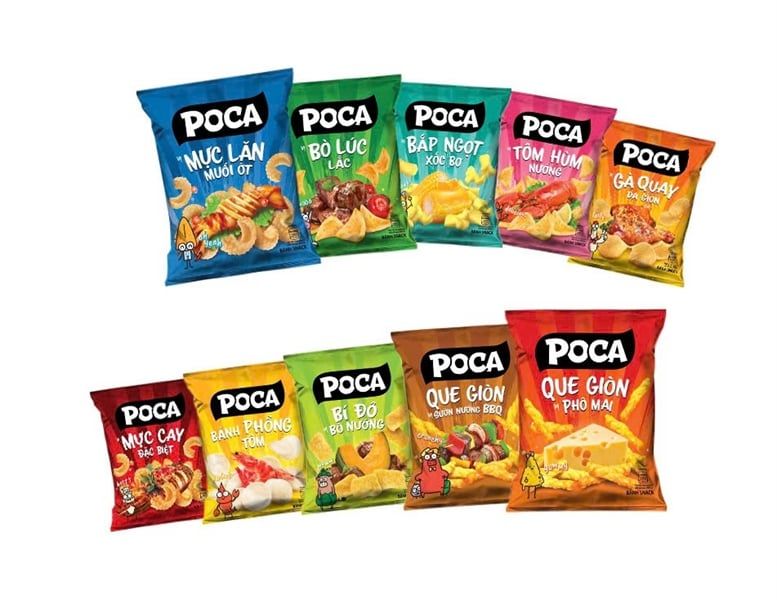  Bánh Snack Poca 30g 