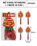  Dây treo hủ vàng nỉ nhung 13.3cm 
