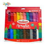  20 tuýp màu vẽ Acrylic 20ml 