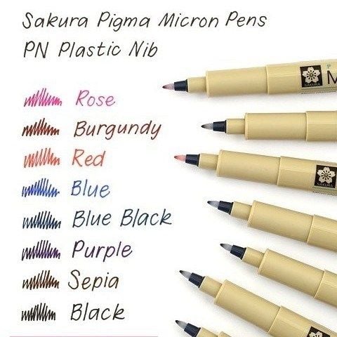  Bút kim vẽ kỹ thuật Pigma Micron 05 Màu Sepia 