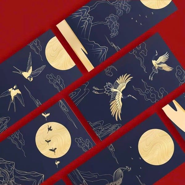  Set 12 bao lì xì cao cấp 