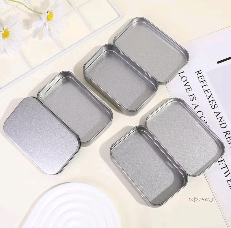  Hộp thiếc rỗng mini 11.5x8.5x2.2cm 
