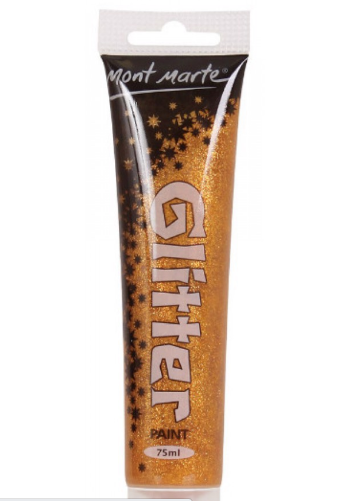  Màu Glitter Paint Ánh Vàng Đồng 75ml 