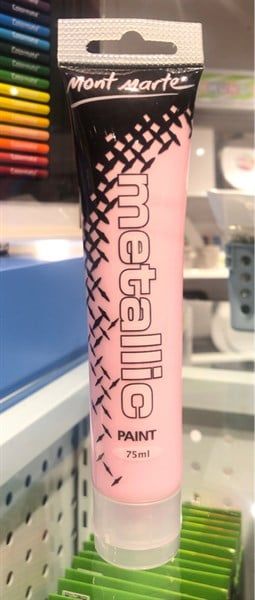  Chai Màu Vẽ Metallic Acrylic 75ml Pink 