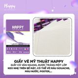 Sổ Happy Mix Media 200gsm A5 Gáy Keo 20 tờ 