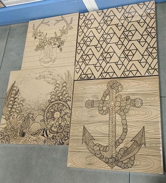  Khung tranh canvas 45 