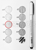  Line pen size 0.3mm 